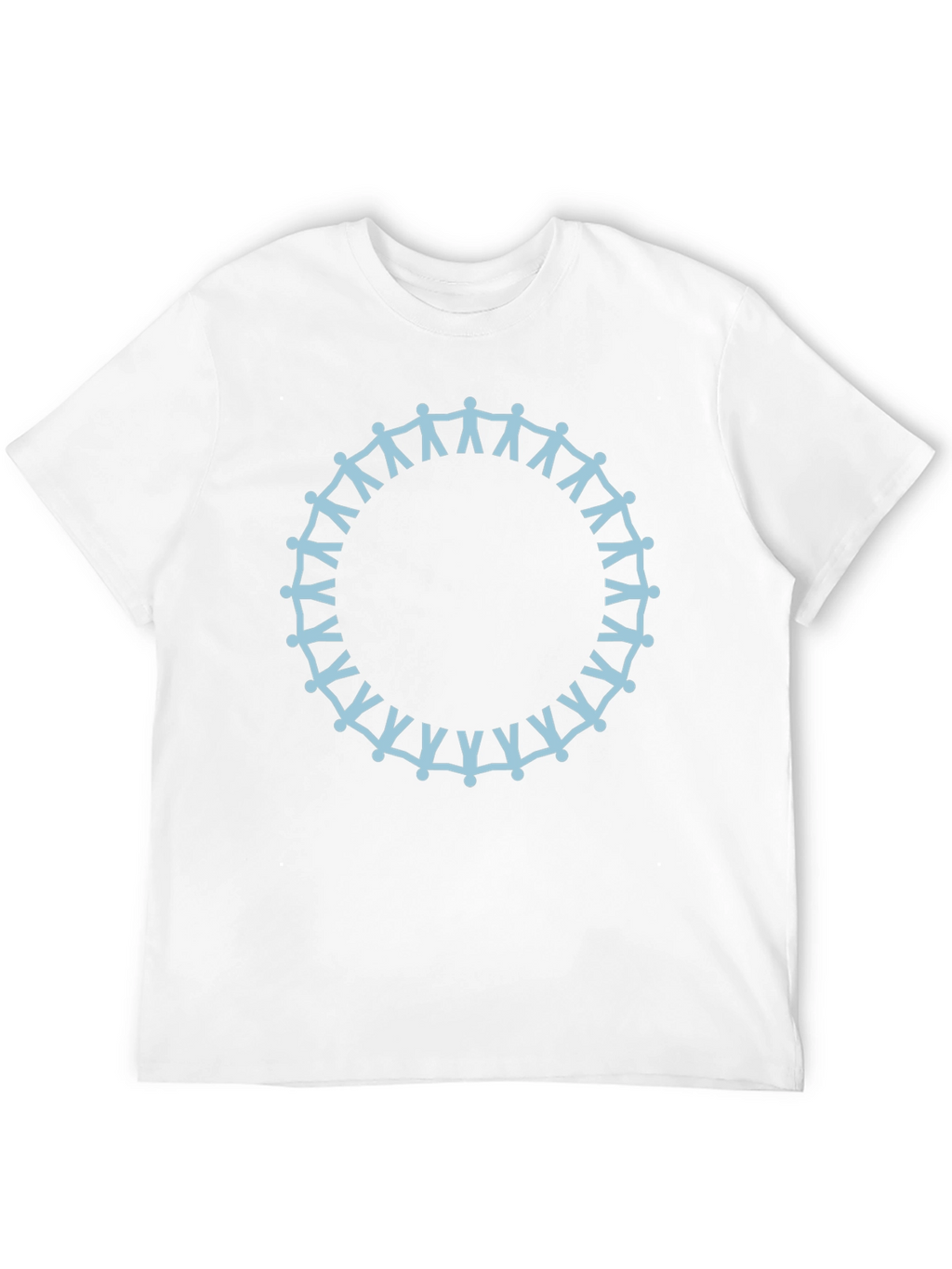 Unity Circle Graphic Tee - Soft Black Cotton