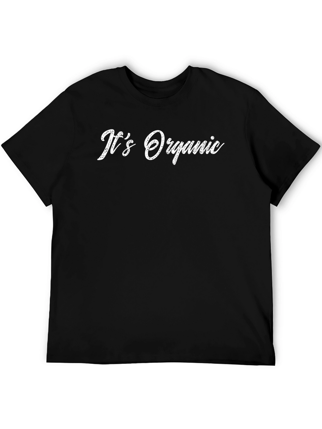 Its Organic Black T-Shirt