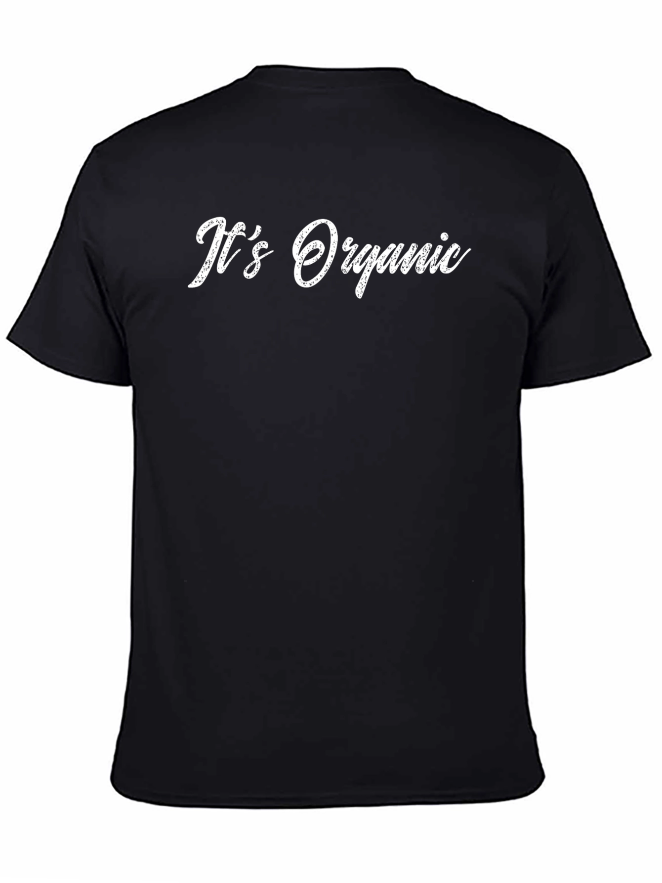 Its Organic Black T-Shirt