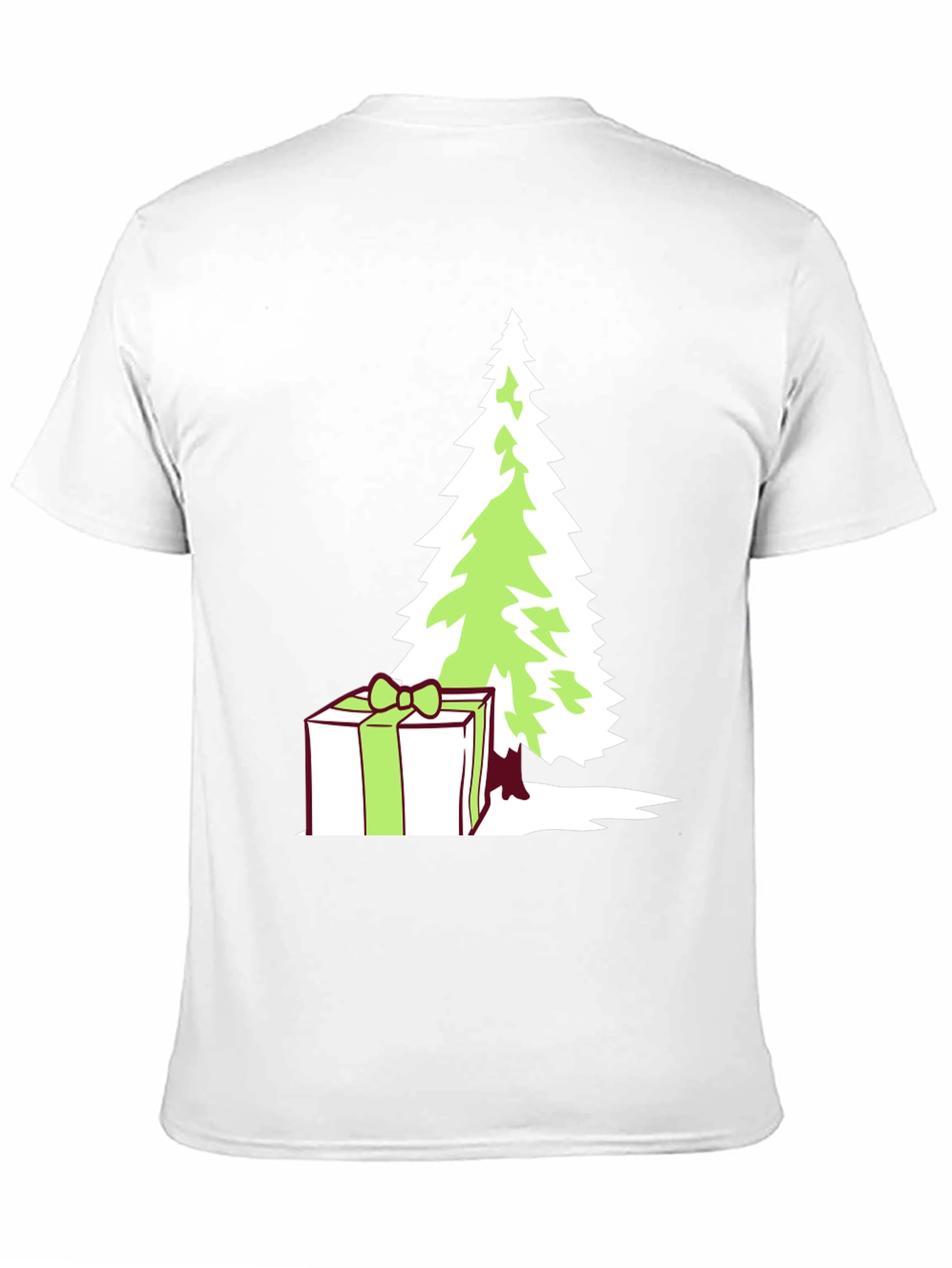 Festive Christmas Tree Gift T-Shirt