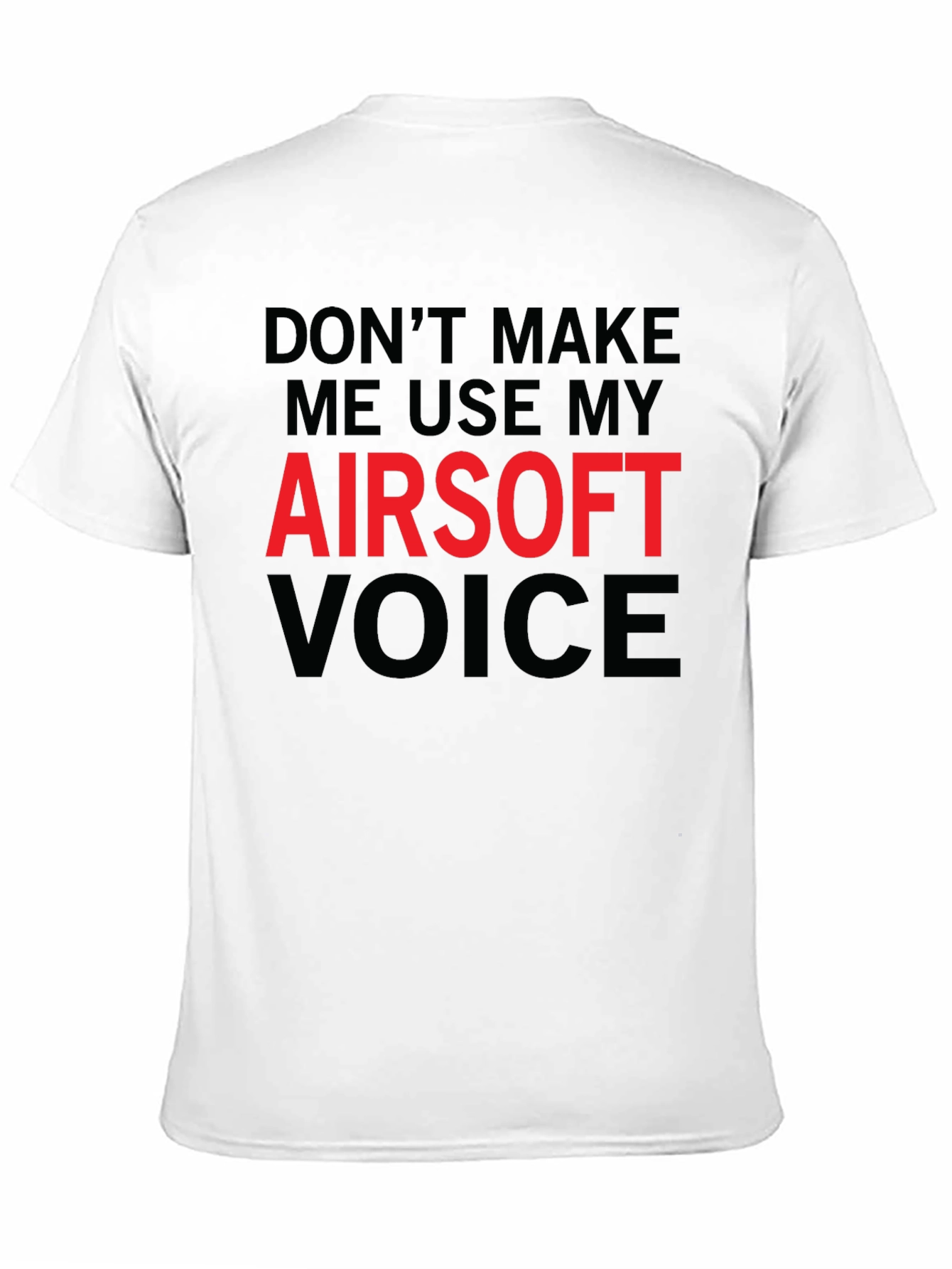 Airsoft Voice T-Shirt - Funny Tactical Tee