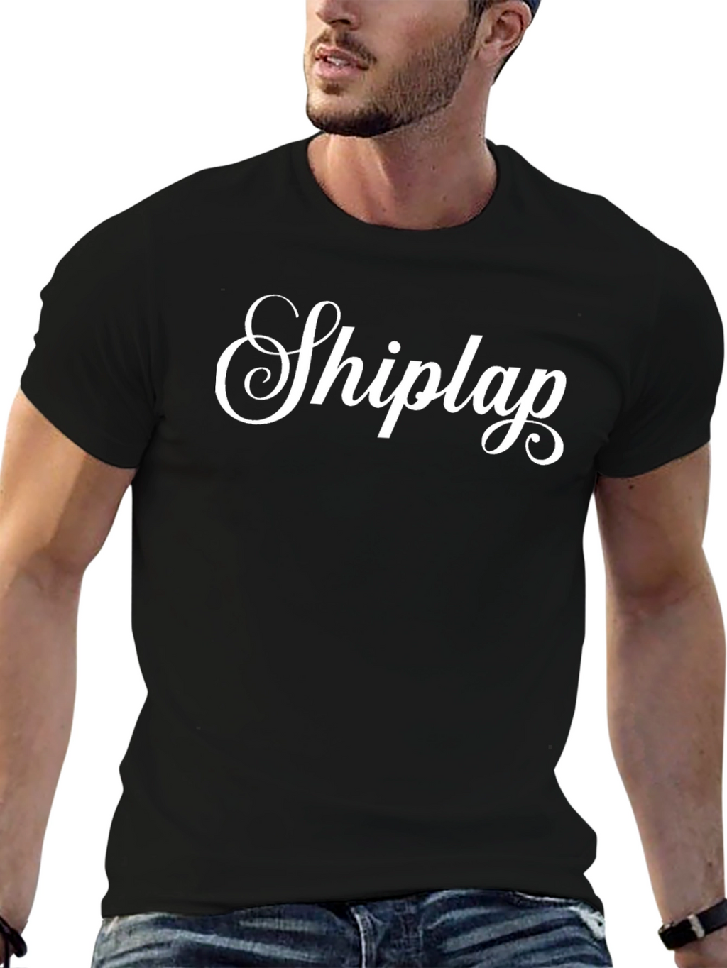 Shiplap Graphic Tee - Modern Farmhouse Style T-Shirt