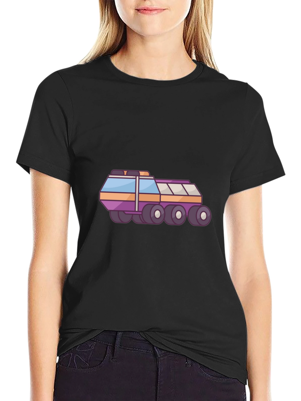Mars Rover Graphic Tee - Space Exploration Shirt