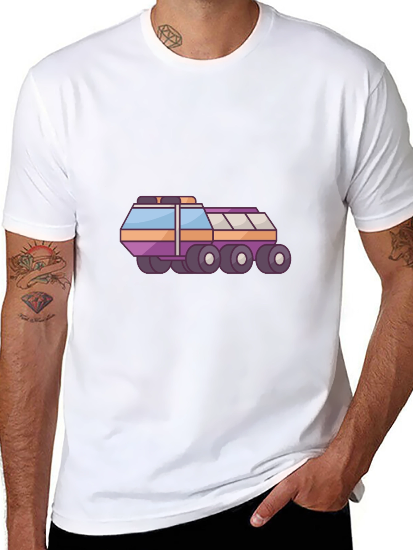 Mars Rover Graphic Tee - Space Exploration Shirt