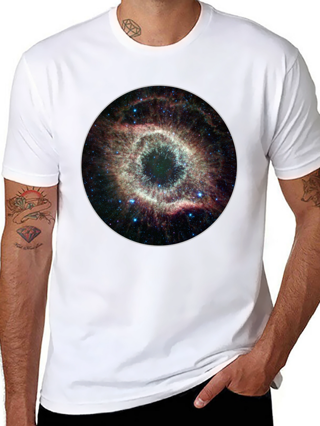 Nebula Eye T-Shirt - Cosmic Design