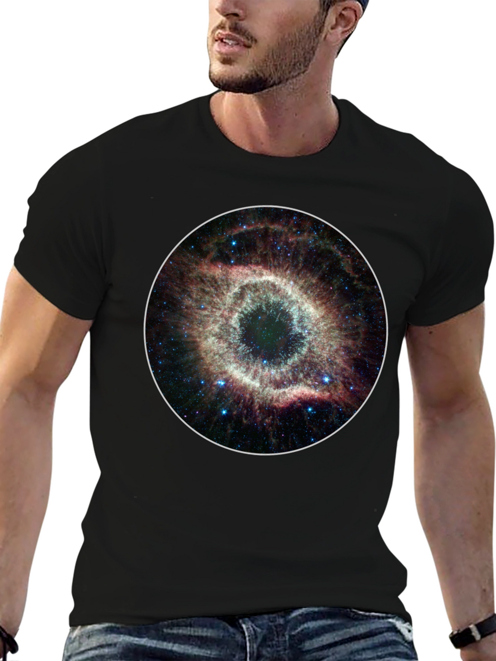 Nebula Eye T-Shirt - Cosmic Design