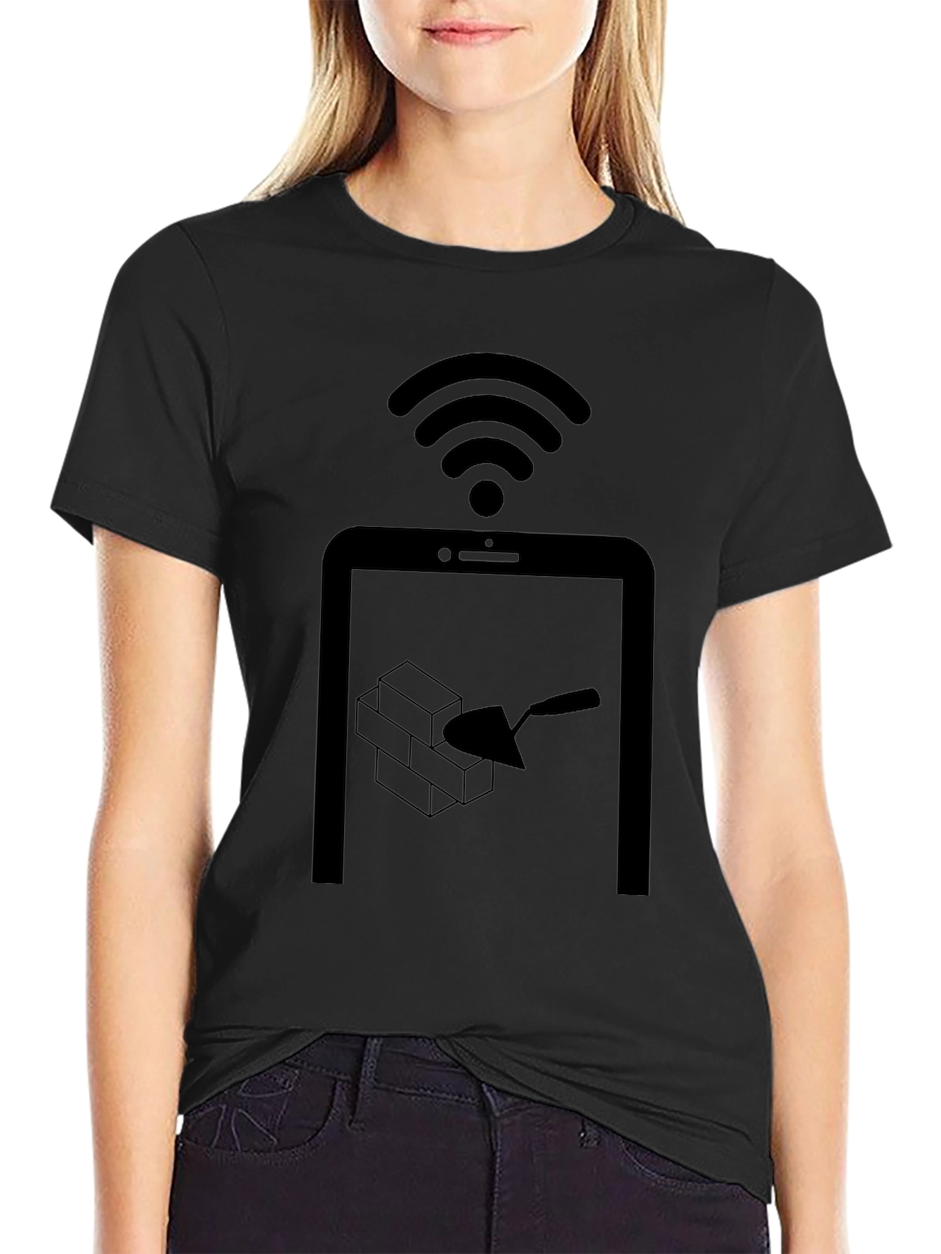Internet Construction T-Shirt - Funny Graphic Tee
