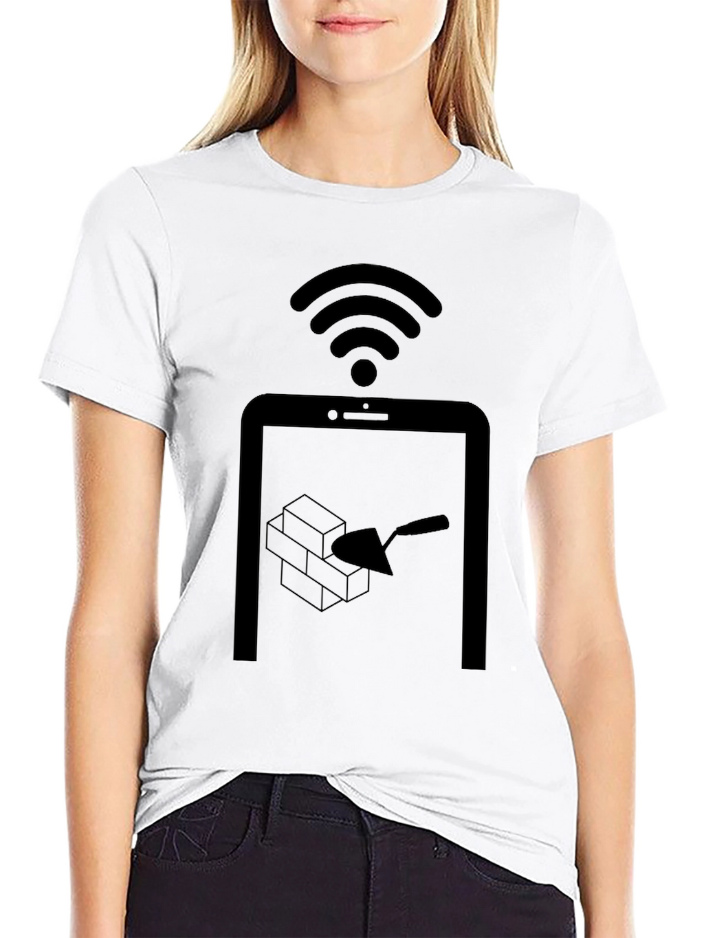 Internet Construction T-Shirt - Funny Graphic Tee