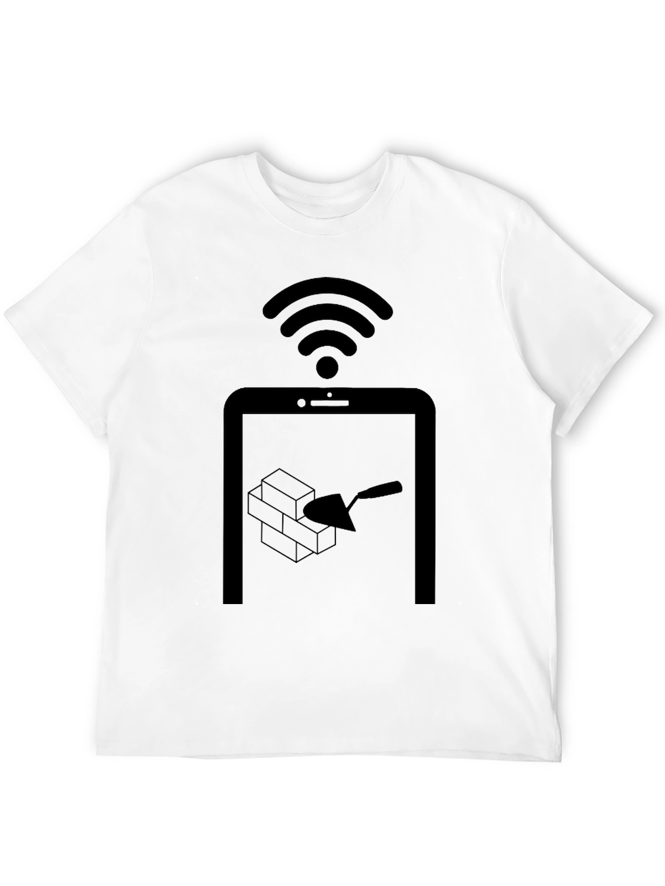 Internet Construction T-Shirt - Funny Graphic Tee