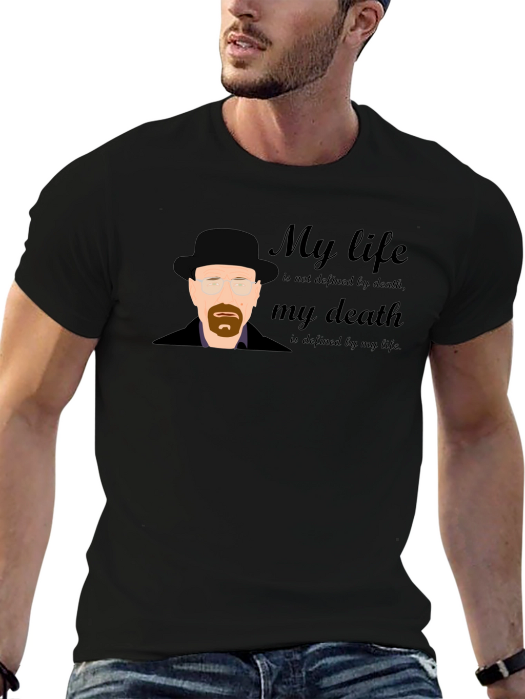 Breaking Bad Heisenberg T-Shirt - My Life My Death