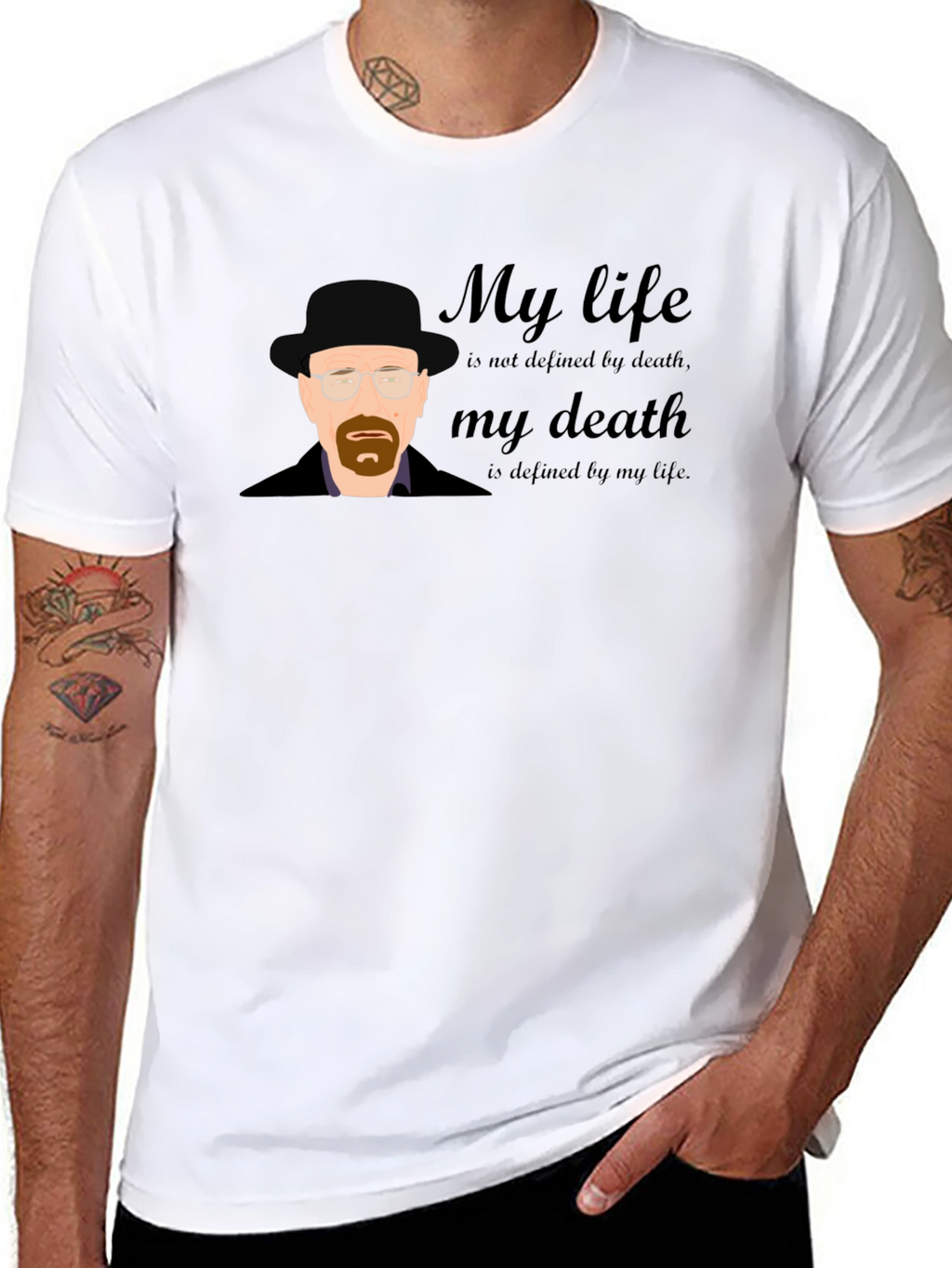 Breaking Bad Heisenberg T-Shirt - My Life My Death