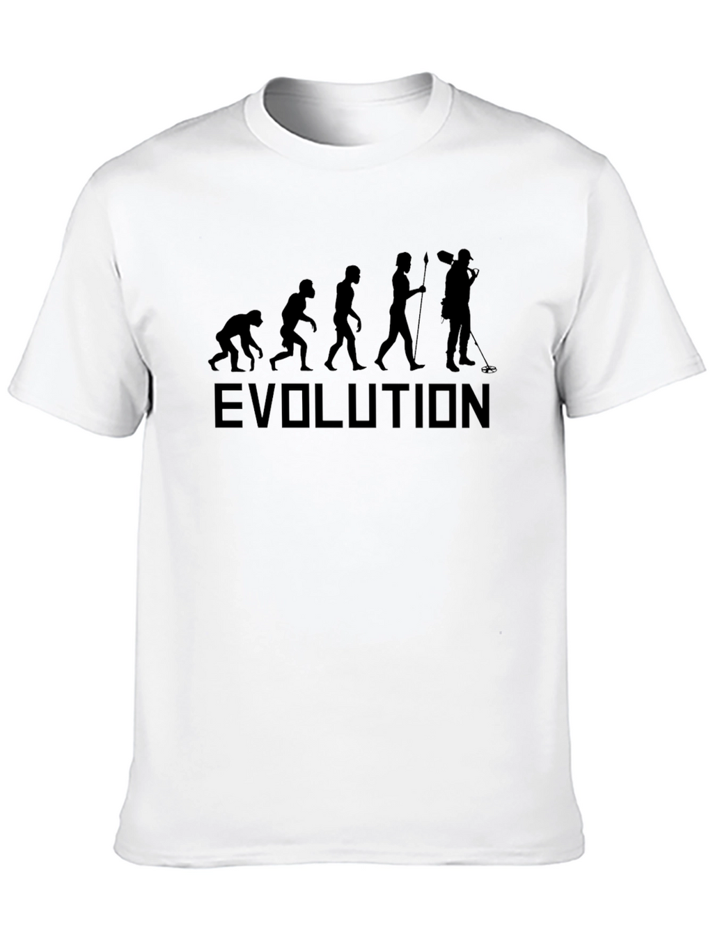 Evolution of Metal Detecting T-Shirt