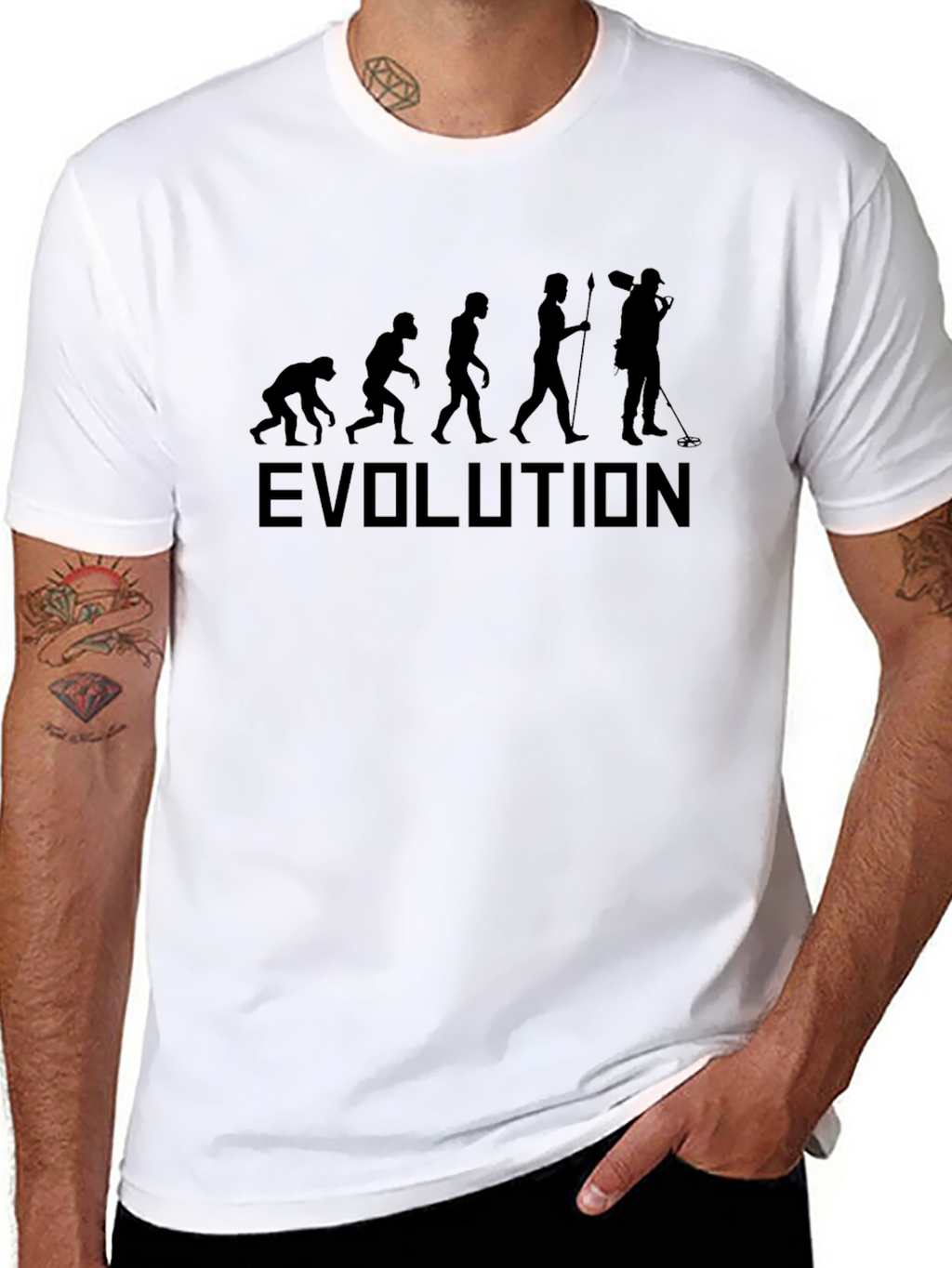 Evolution of Metal Detecting T-Shirt