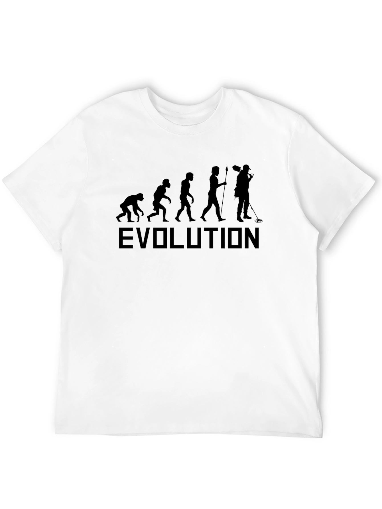 Evolution of Metal Detecting T-Shirt