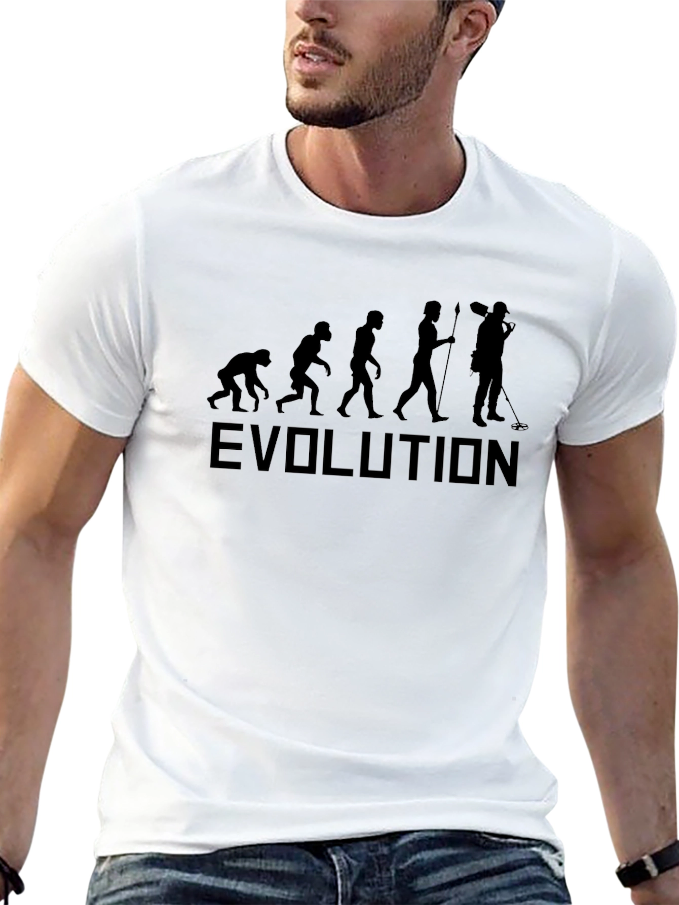 Evolution of Metal Detecting T-Shirt
