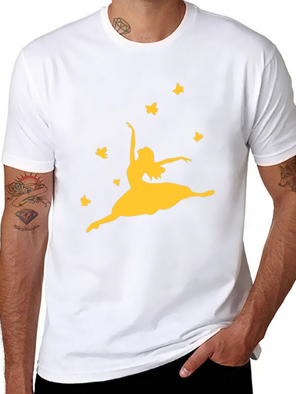Dancing Silhouette Graphic Tee