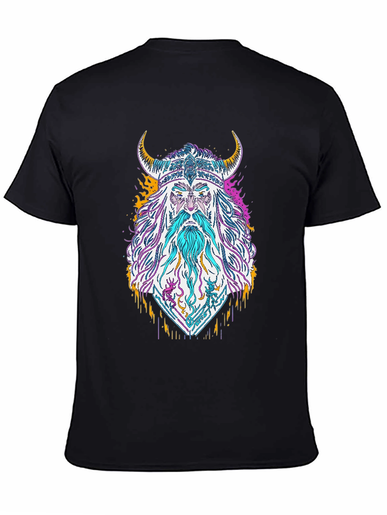 Viking Graphic Print T-Shirt
