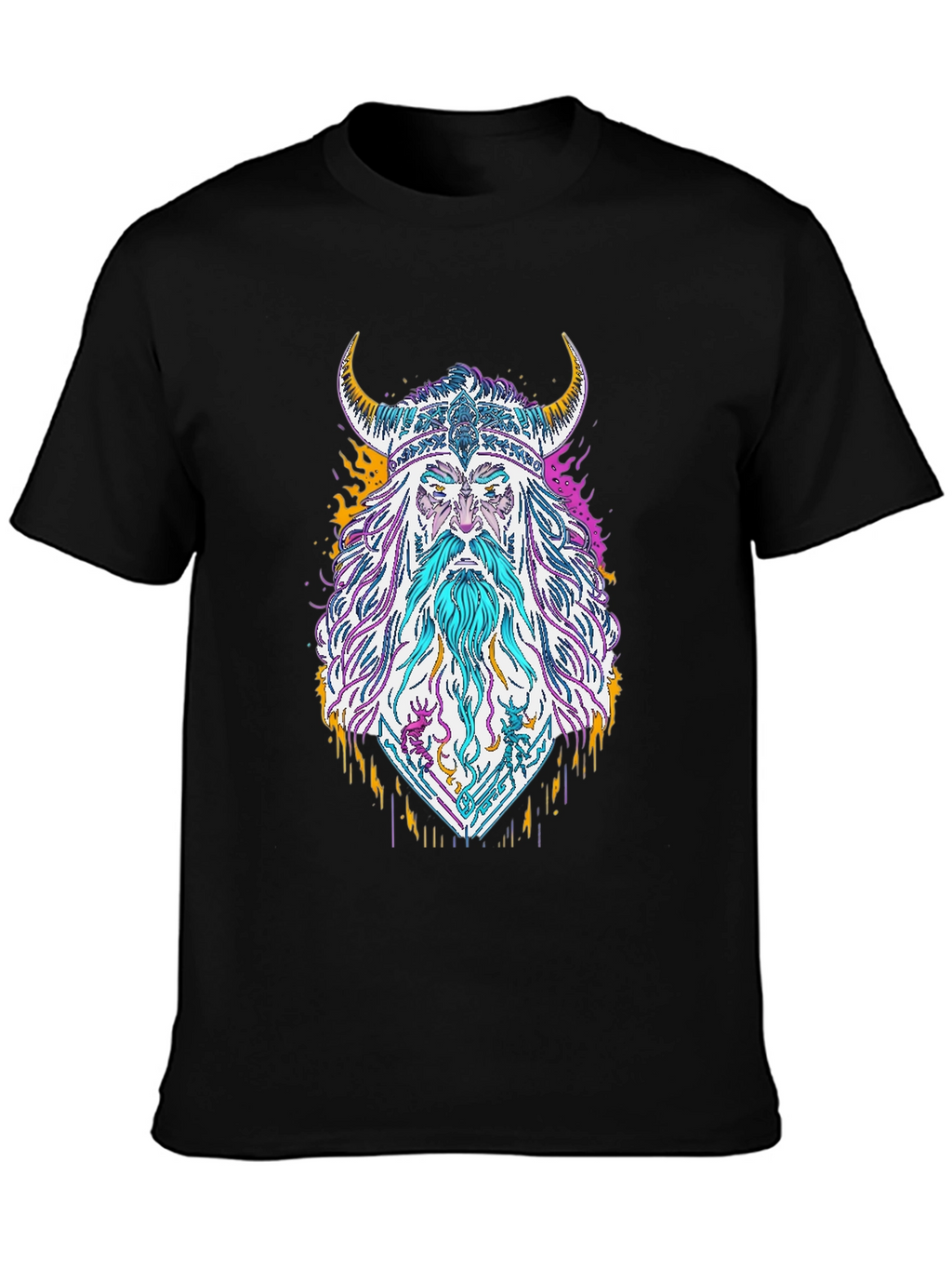Viking Graphic Print T-Shirt