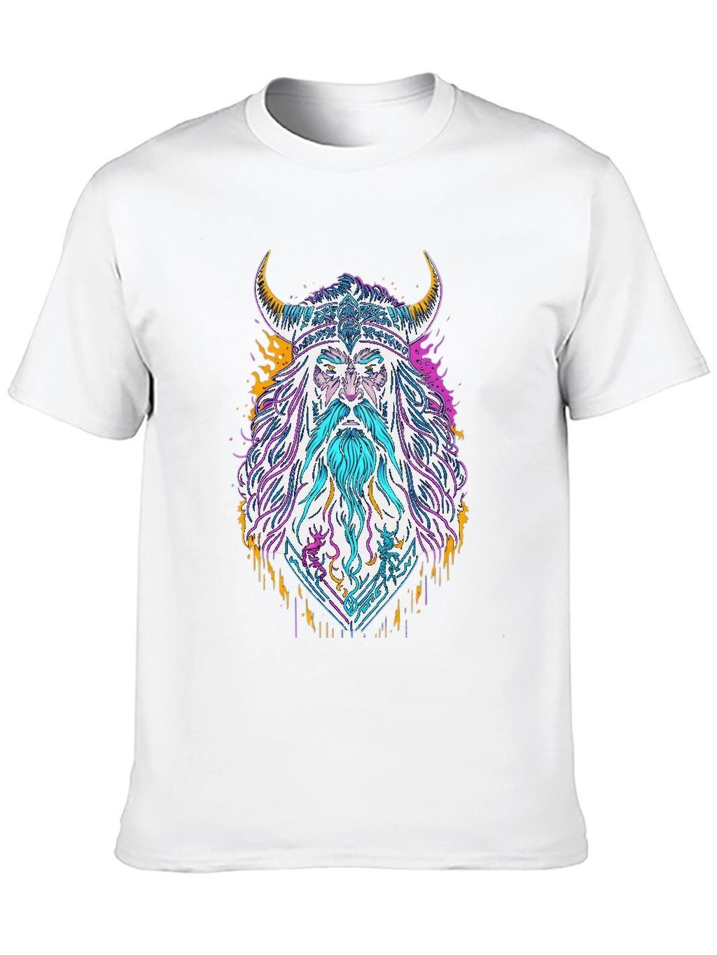 Viking Graphic Print T-Shirt
