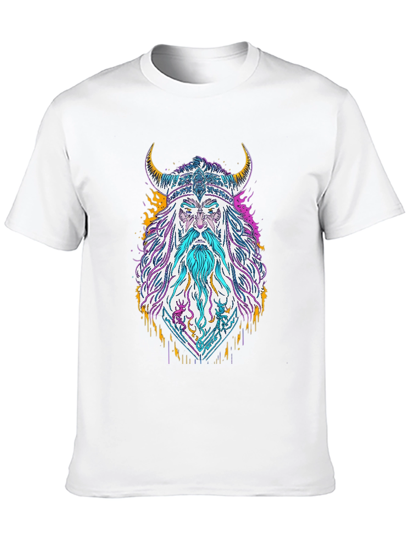 Viking Graphic Print T-Shirt