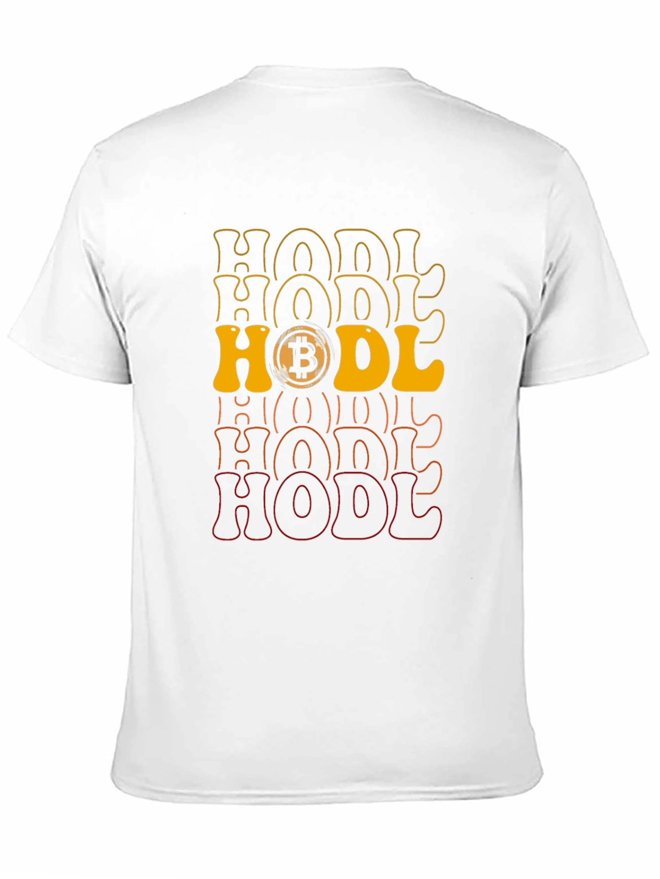 HODL Bitcoin Graphic T-Shirt - Crypto Investor Tee