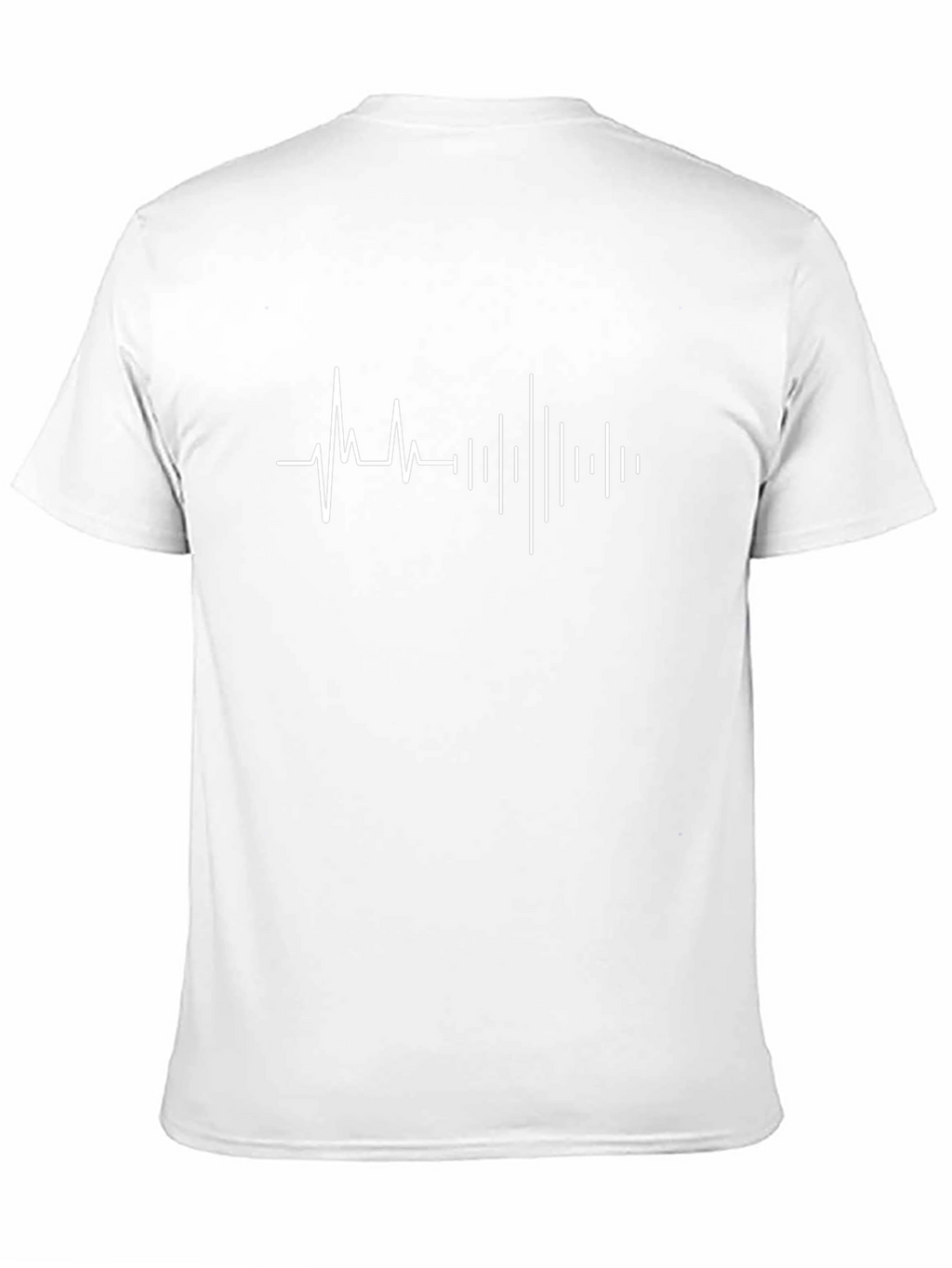 Heartbeat Pulse T-Shirt - Black Graphic Tee