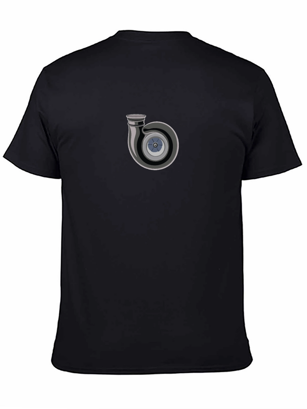 Turbo Graphic Tee - Black Casual T-Shirt