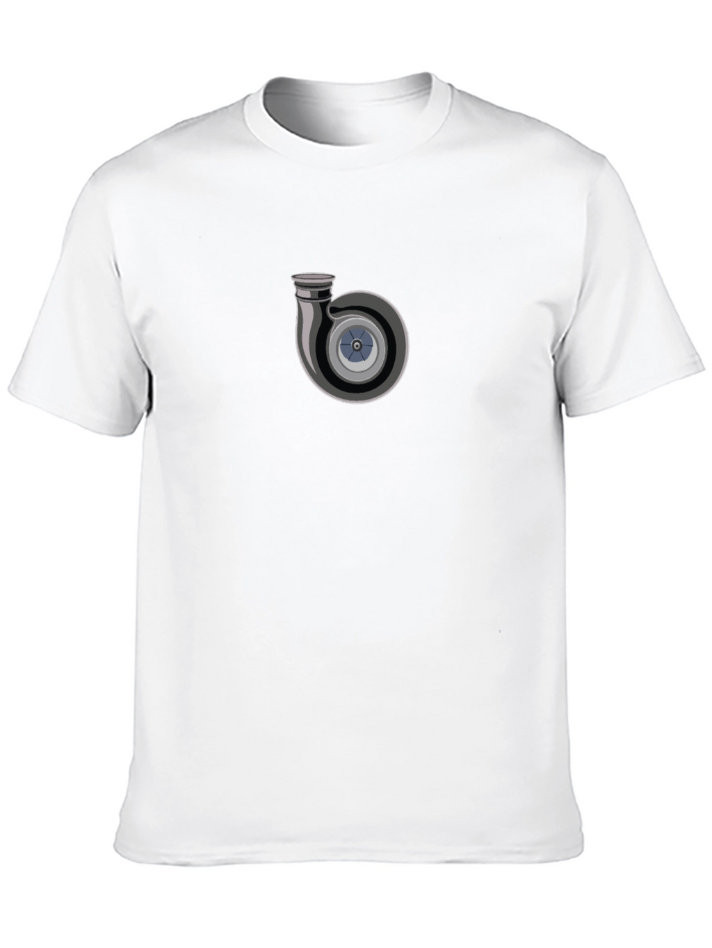 Turbo Graphic Tee - Black Casual T-Shirt