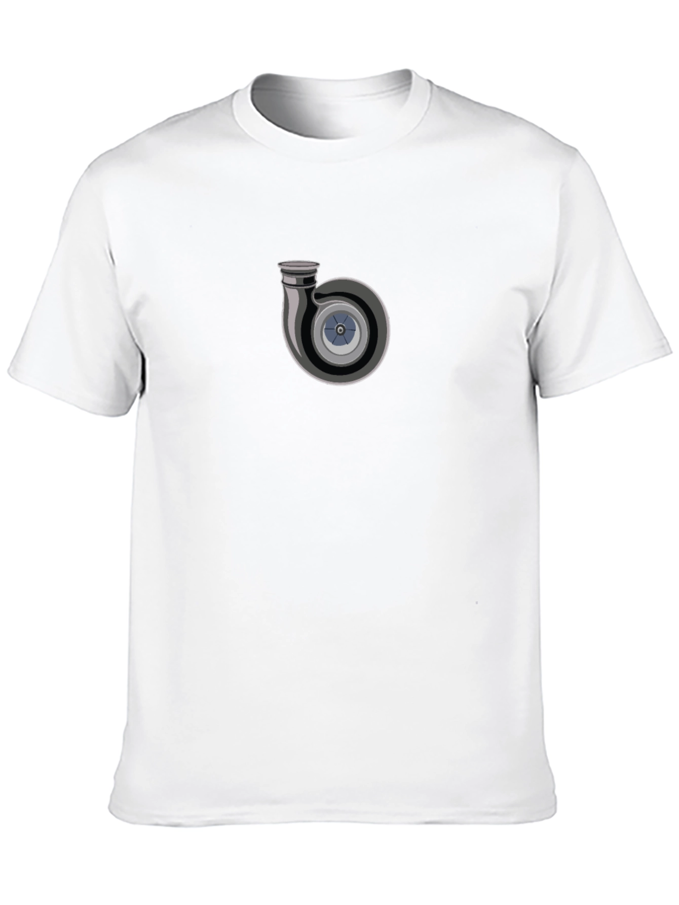 Turbo Graphic Tee - Black Casual T-Shirt