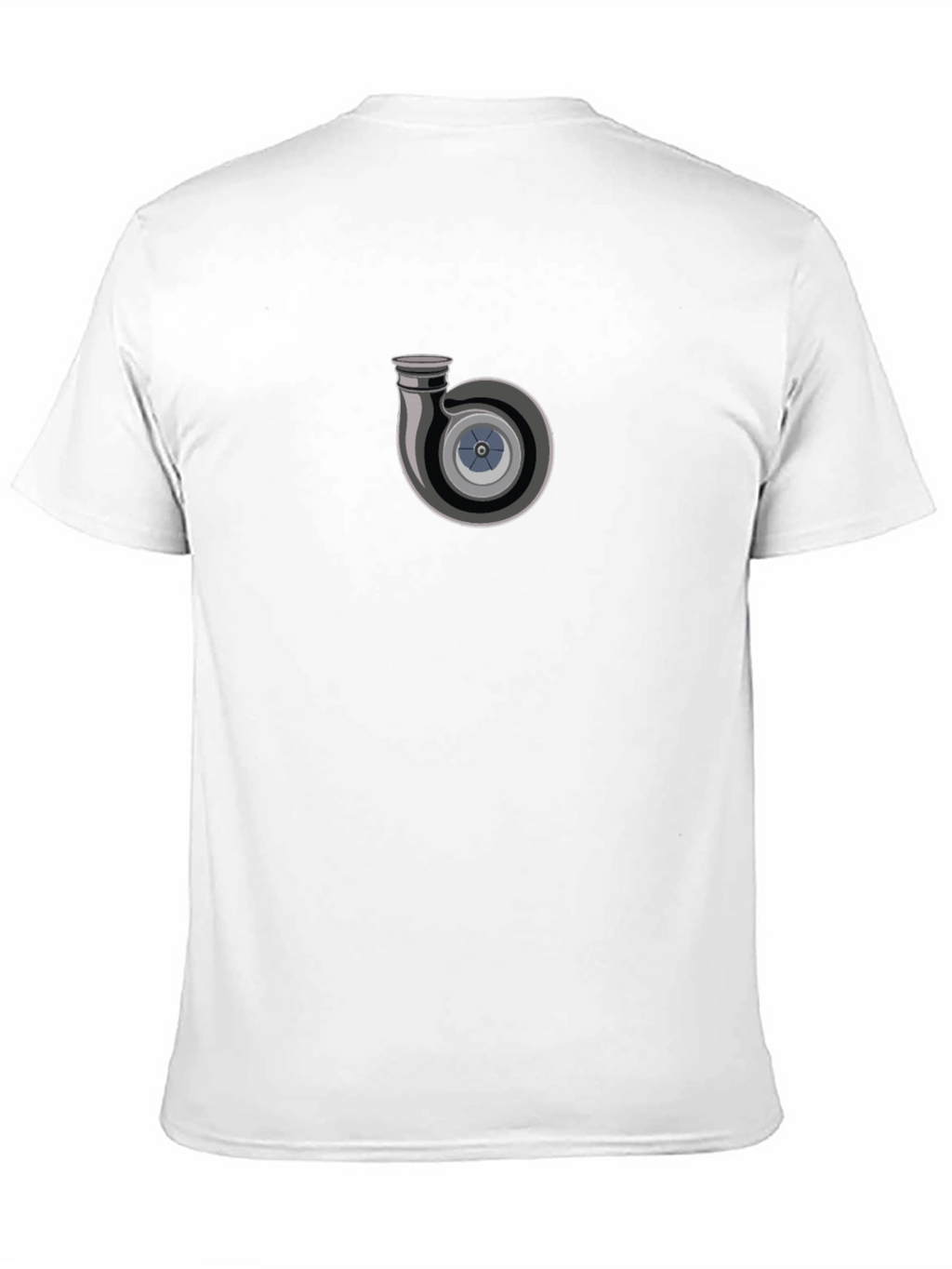 Turbo Graphic Tee - Black Casual T-Shirt