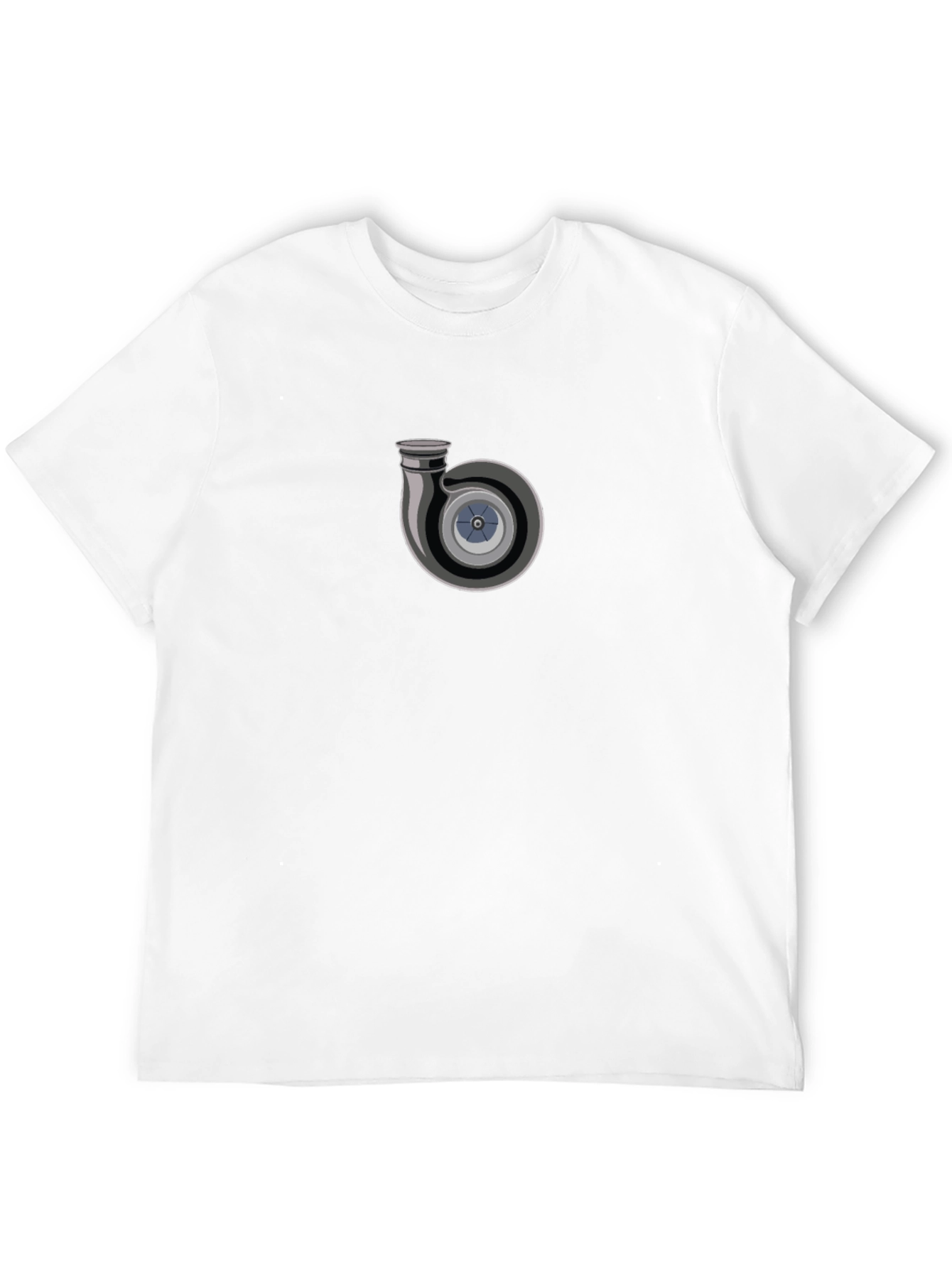 Turbo Graphic Tee - Black Casual T-Shirt