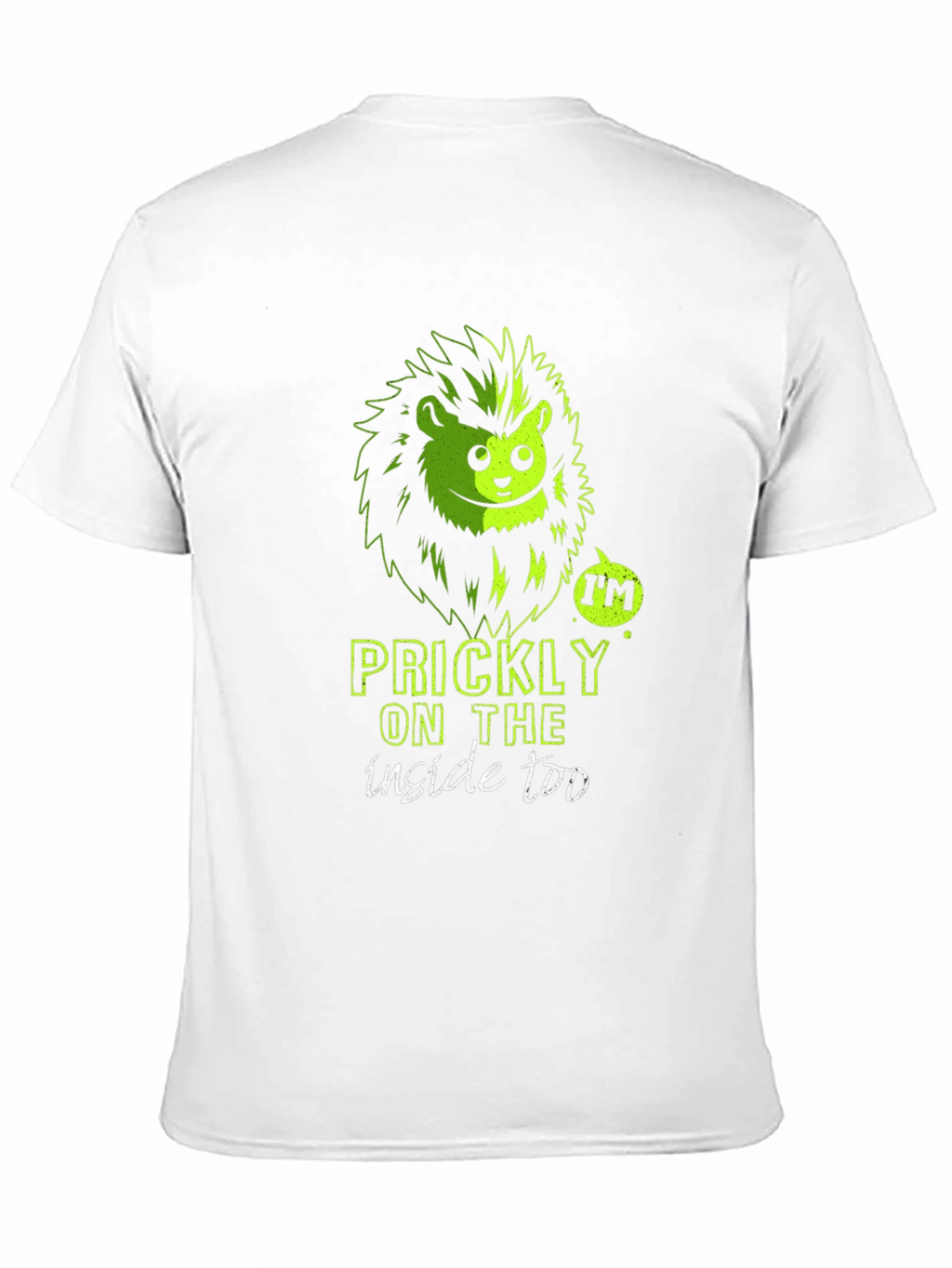 Prickly Inside Hedgehog Graphic T-Shirt