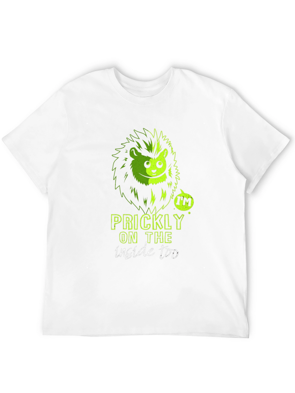 Prickly Inside Hedgehog Graphic T-Shirt