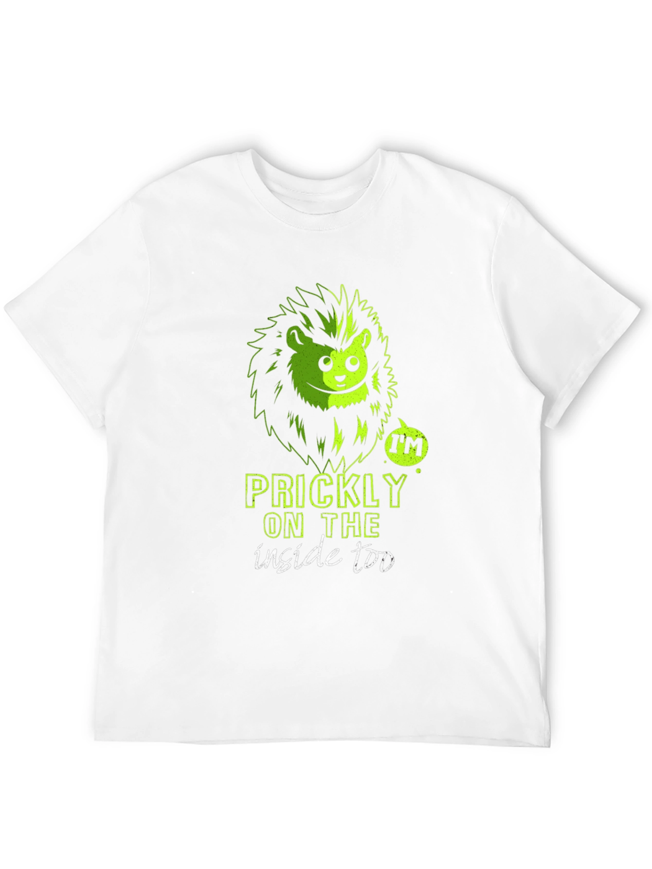 Prickly Inside Hedgehog Graphic T-Shirt