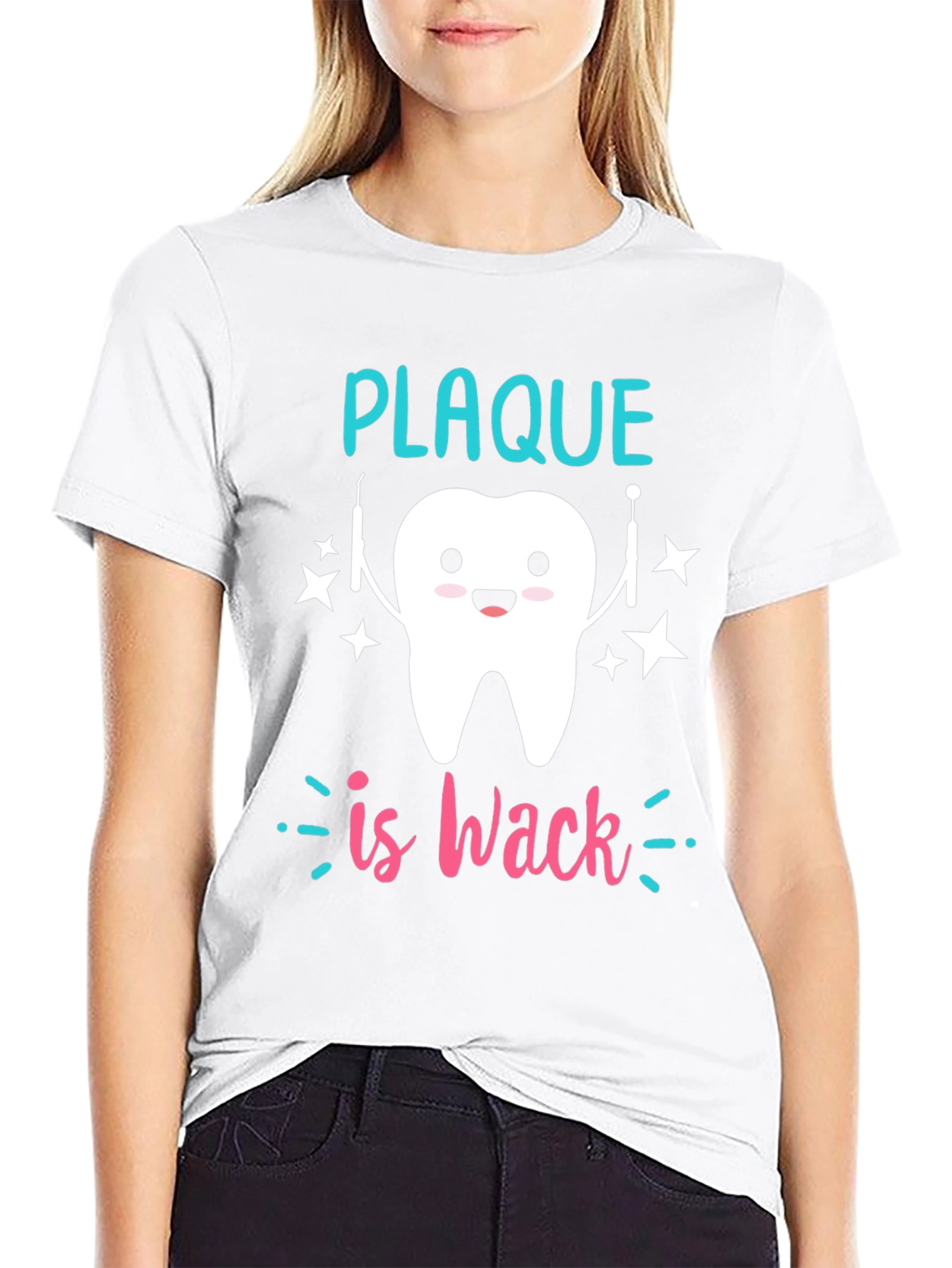 Plaque is Wack T-Shirt Funny Dentist Tee