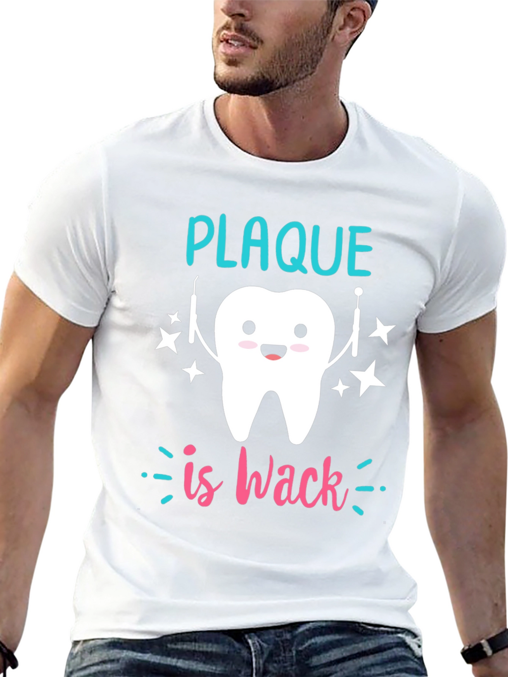 Plaque is Wack T-Shirt Funny Dentist Tee