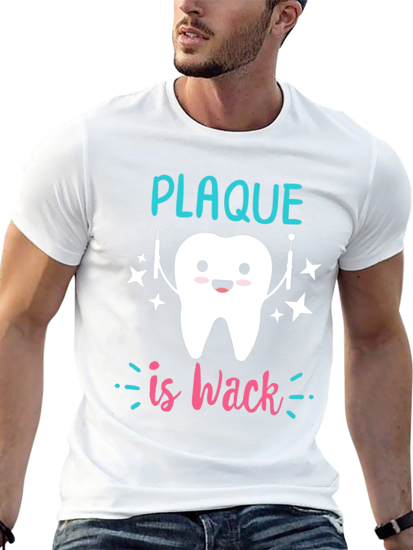Plaque is Wack T-Shirt Funny Dentist Tee