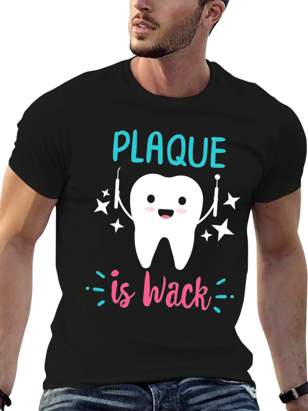 Plaque is Wack T-Shirt Funny Dentist Tee