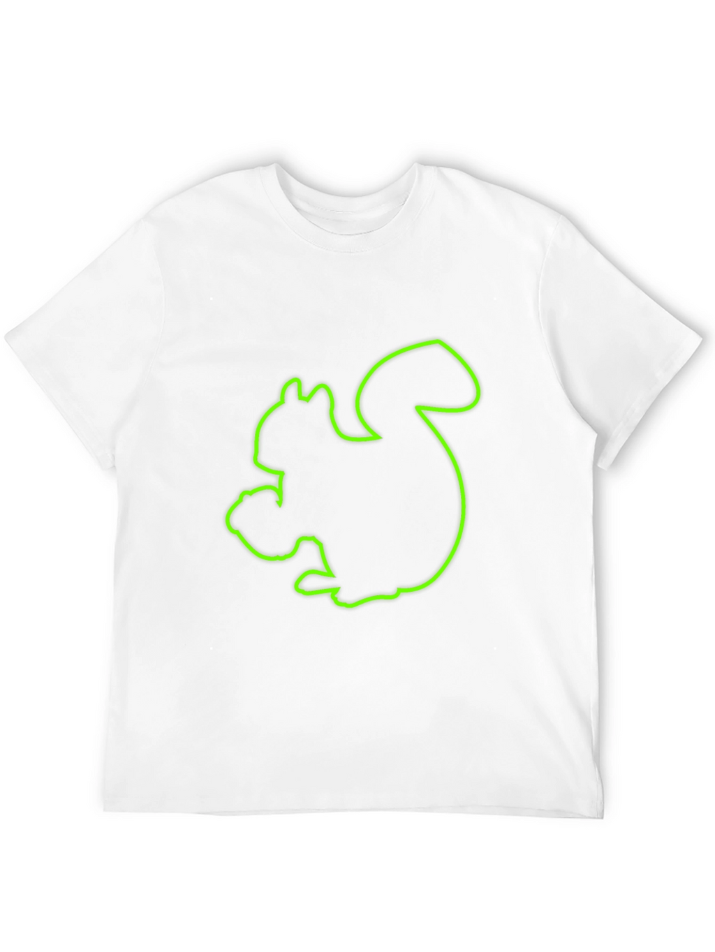 Squirrel Graphic Black T-Shirt