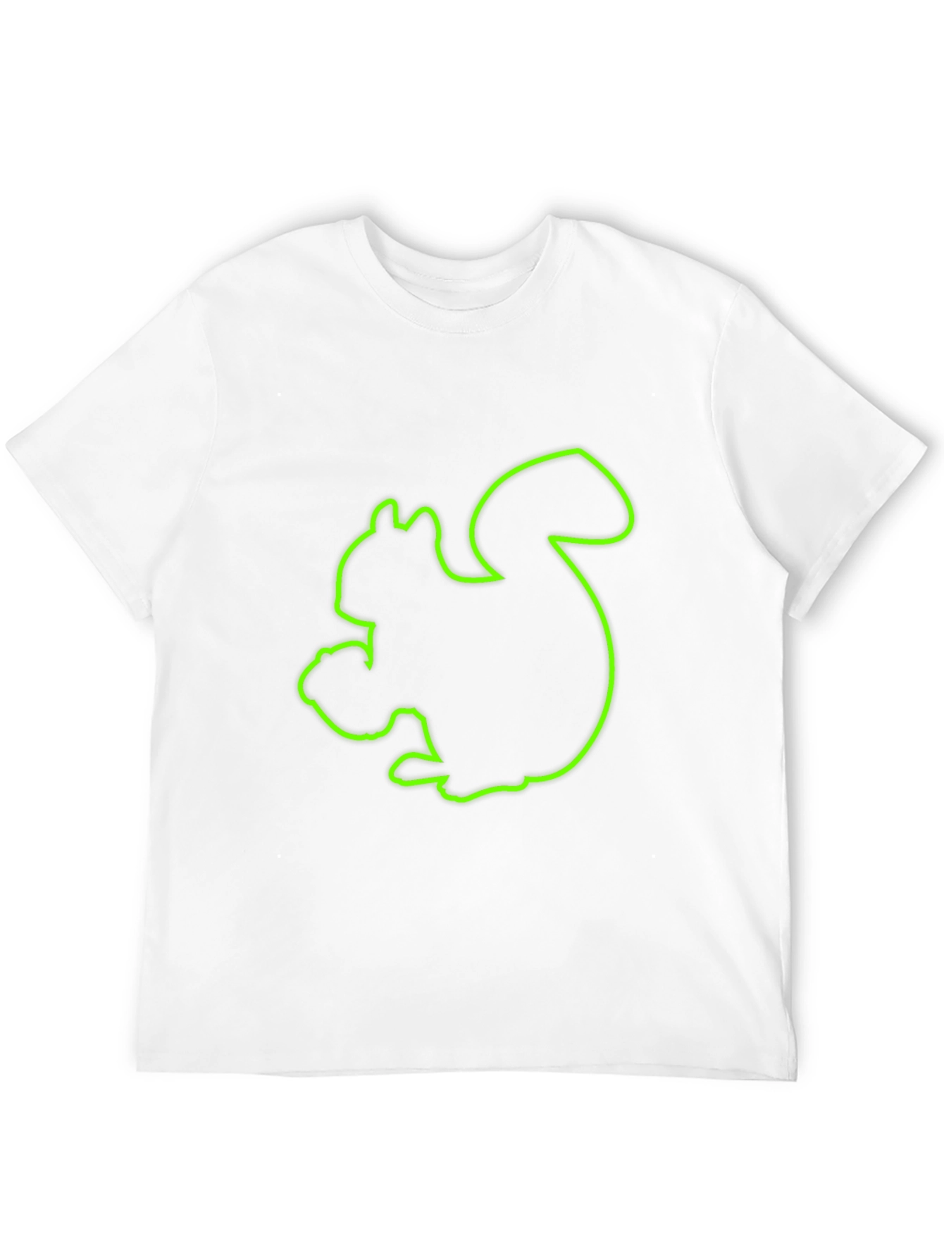 Squirrel Graphic Black T-Shirt