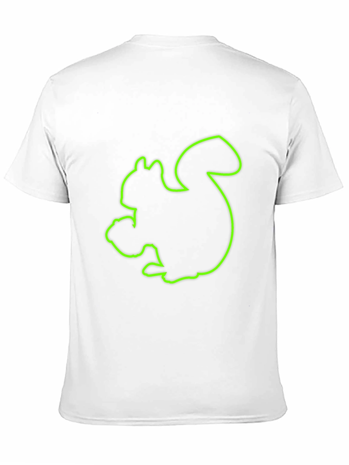 Squirrel Graphic Black T-Shirt