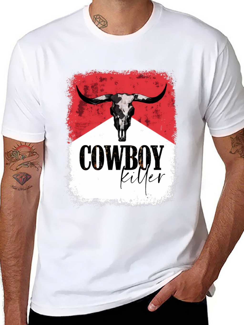 Cowboy Killer Graphic Tee - Western Style
