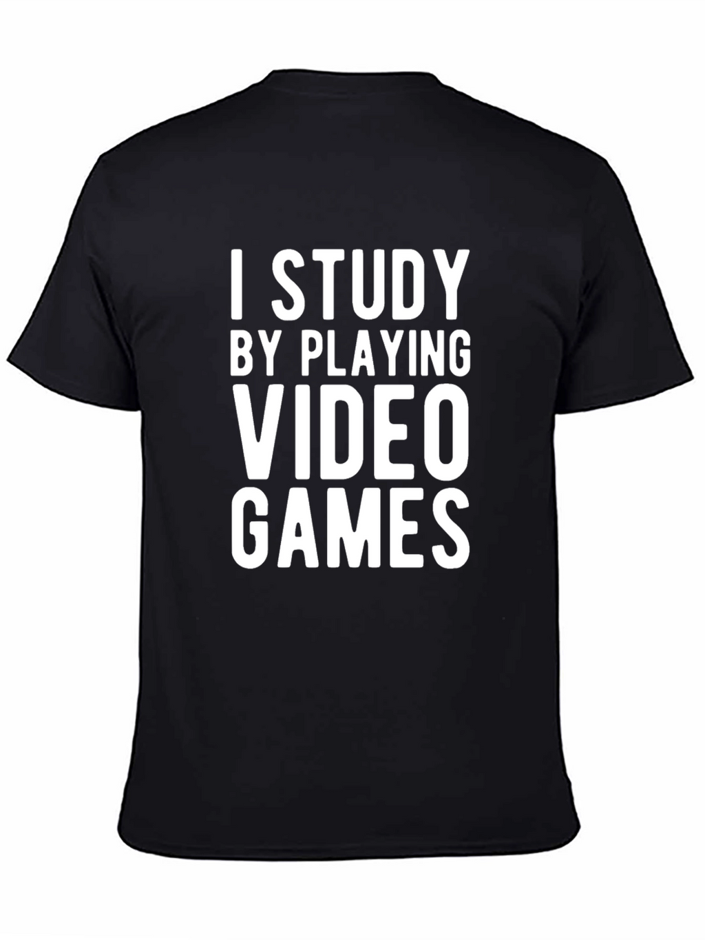I Study By Playing Video Games T-Shirt