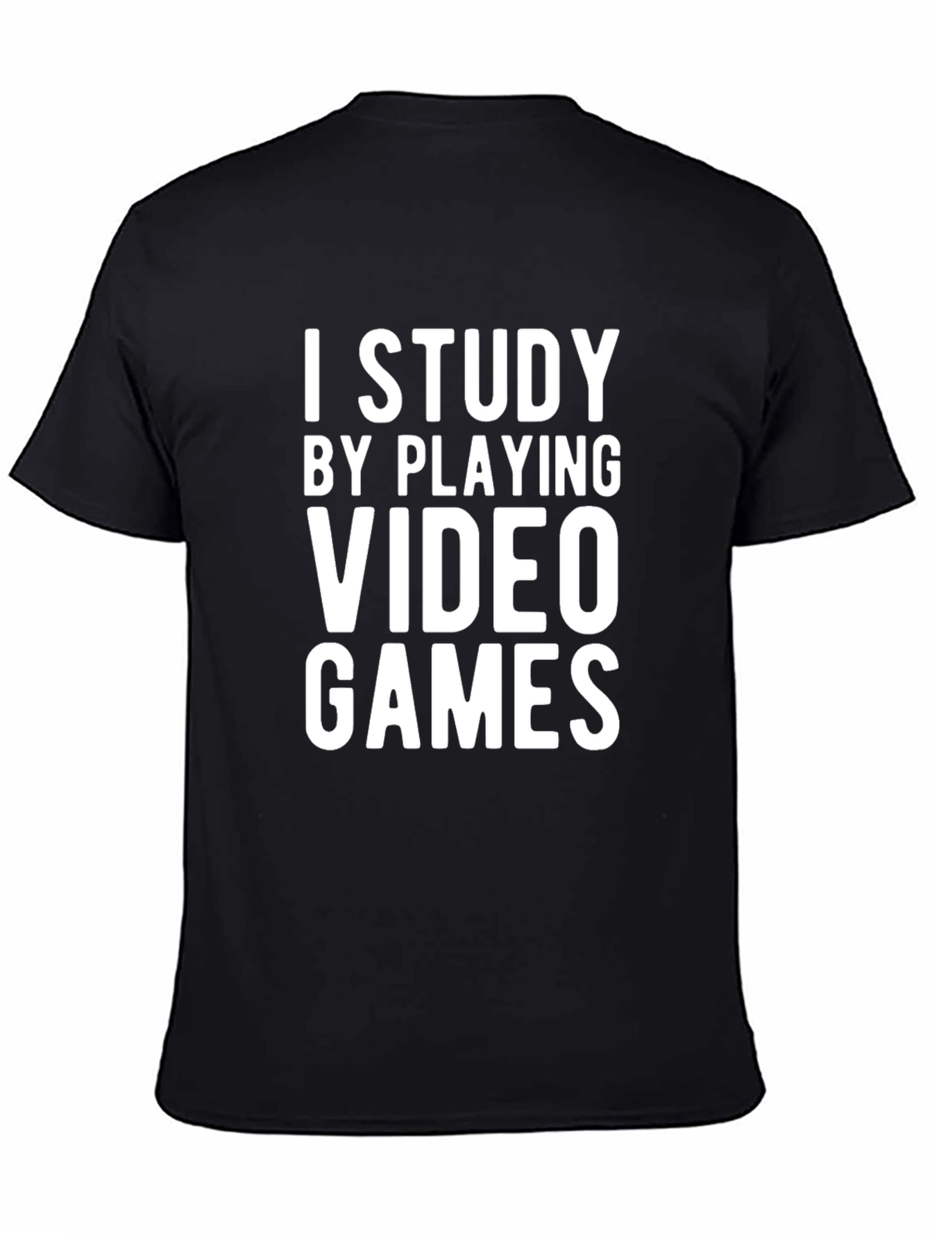 I Study By Playing Video Games T-Shirt
