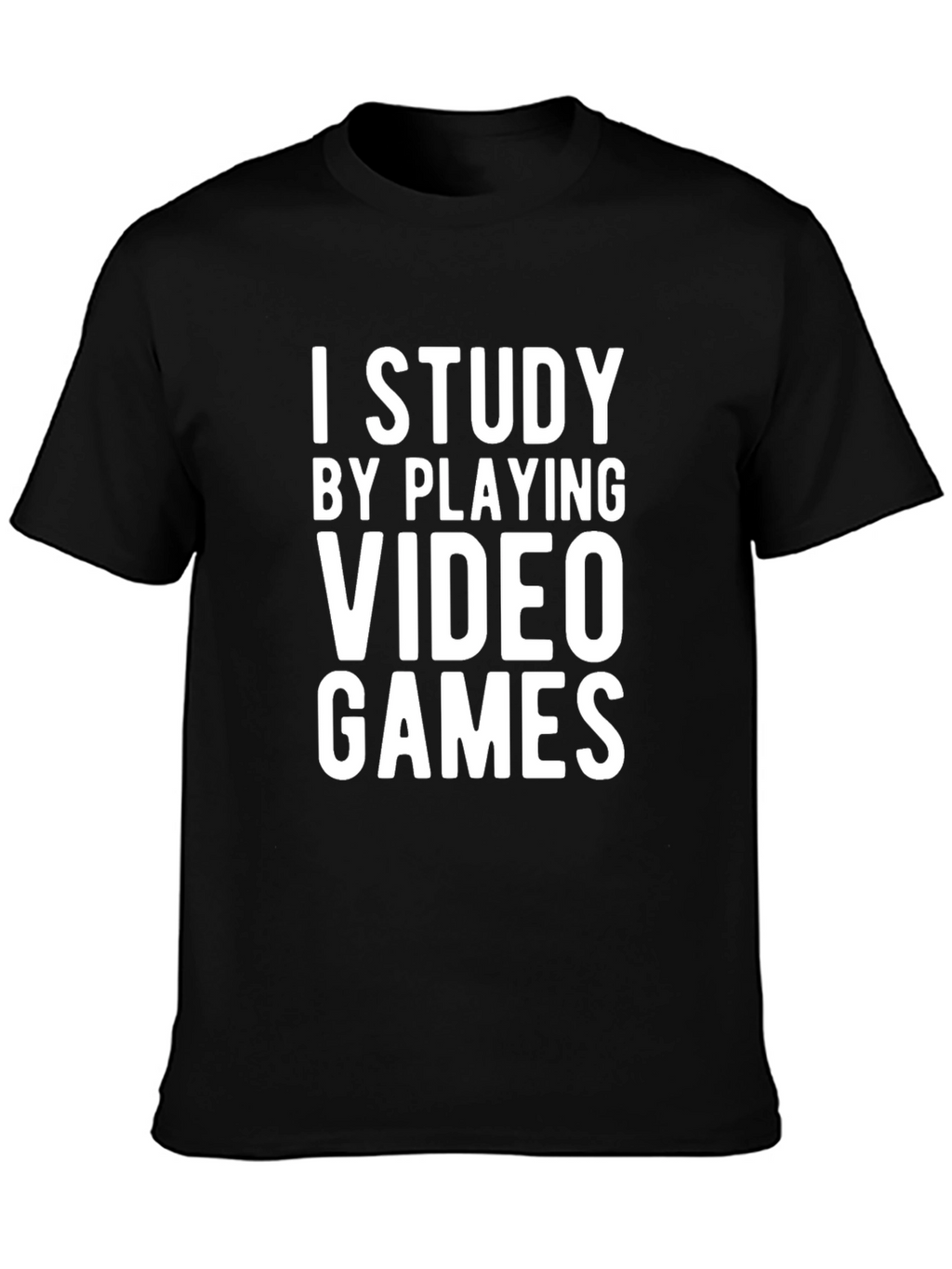I Study By Playing Video Games T-Shirt