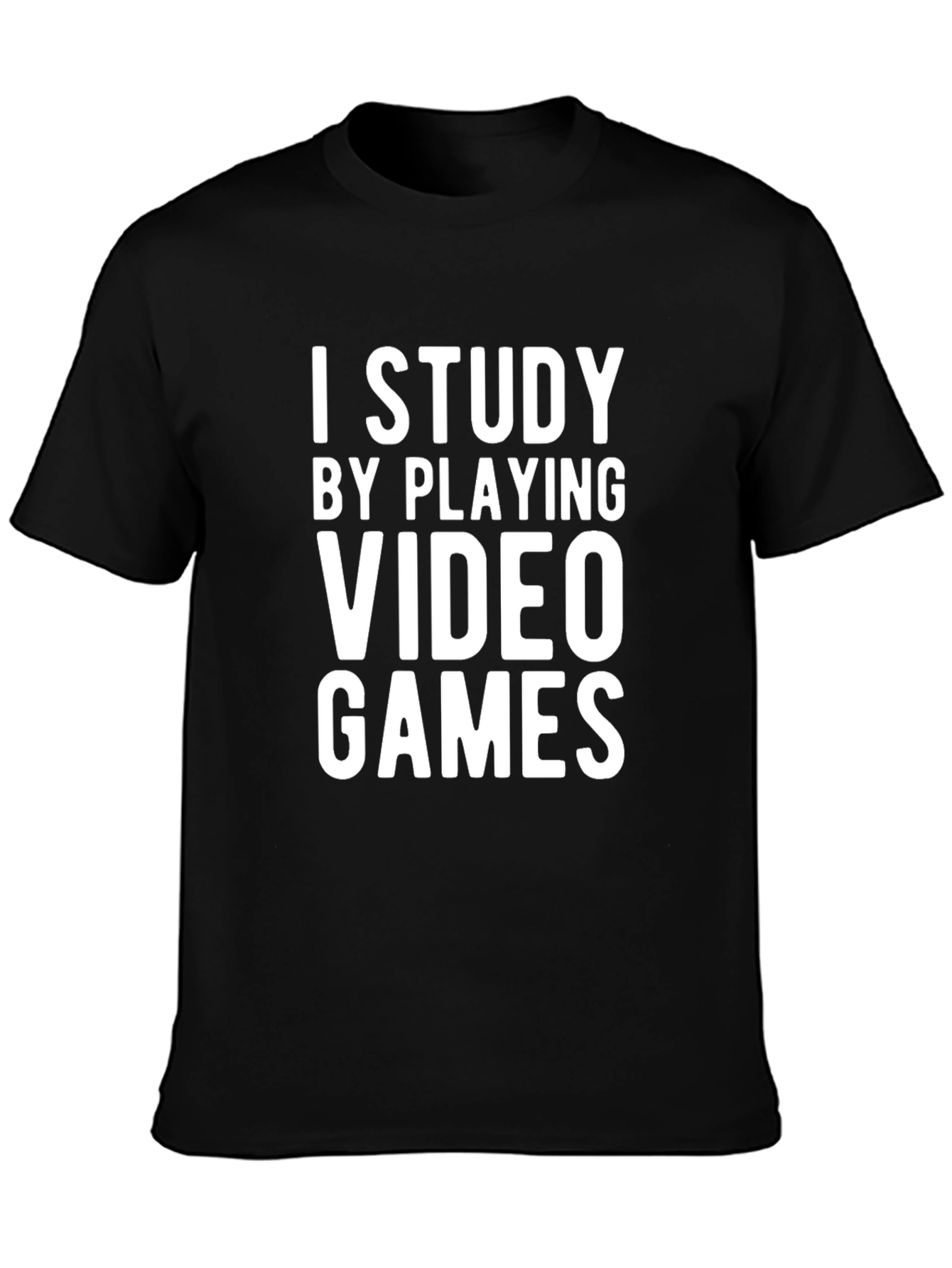 I Study By Playing Video Games T-Shirt