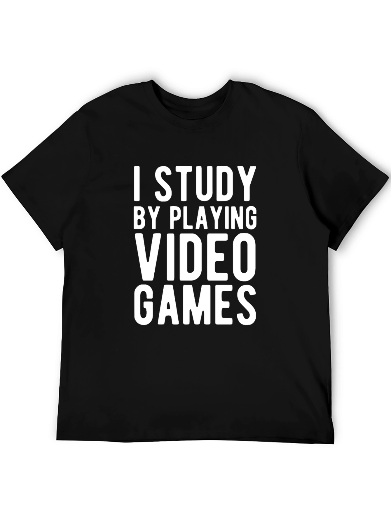 I Study By Playing Video Games T-Shirt
