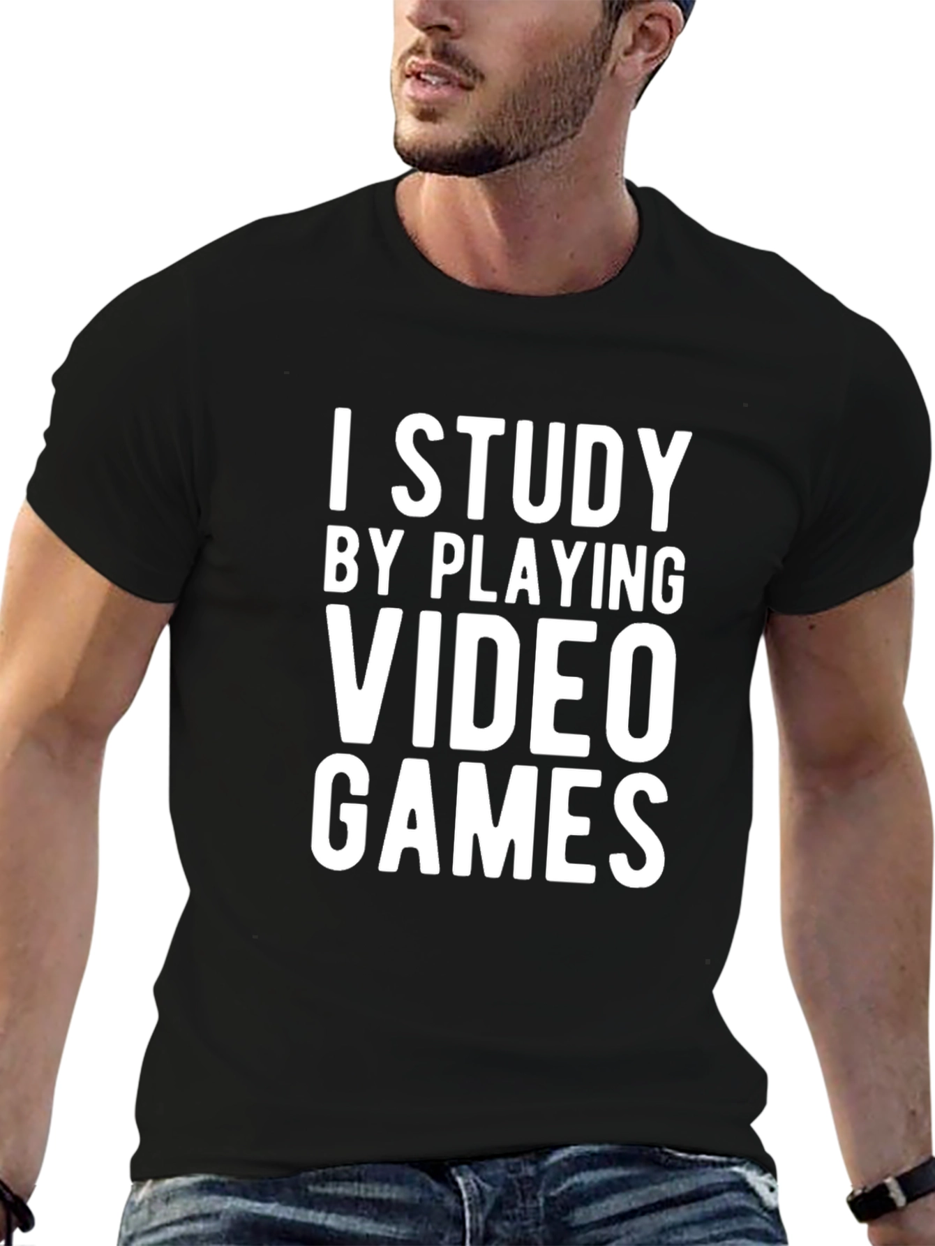 I Study By Playing Video Games T-Shirt