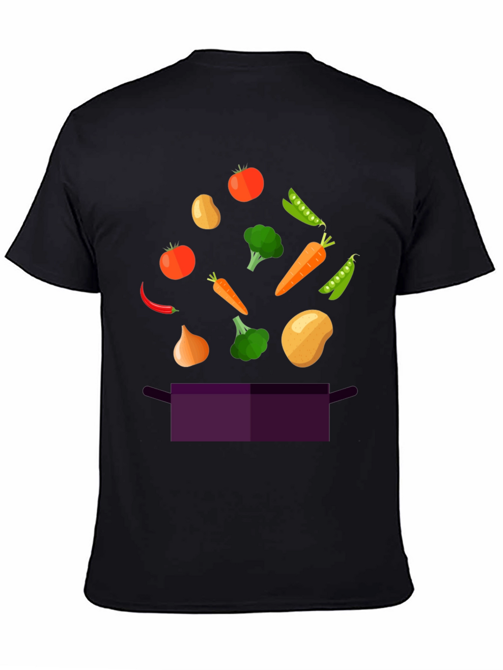 Chefs Garden T-Shirt - Black