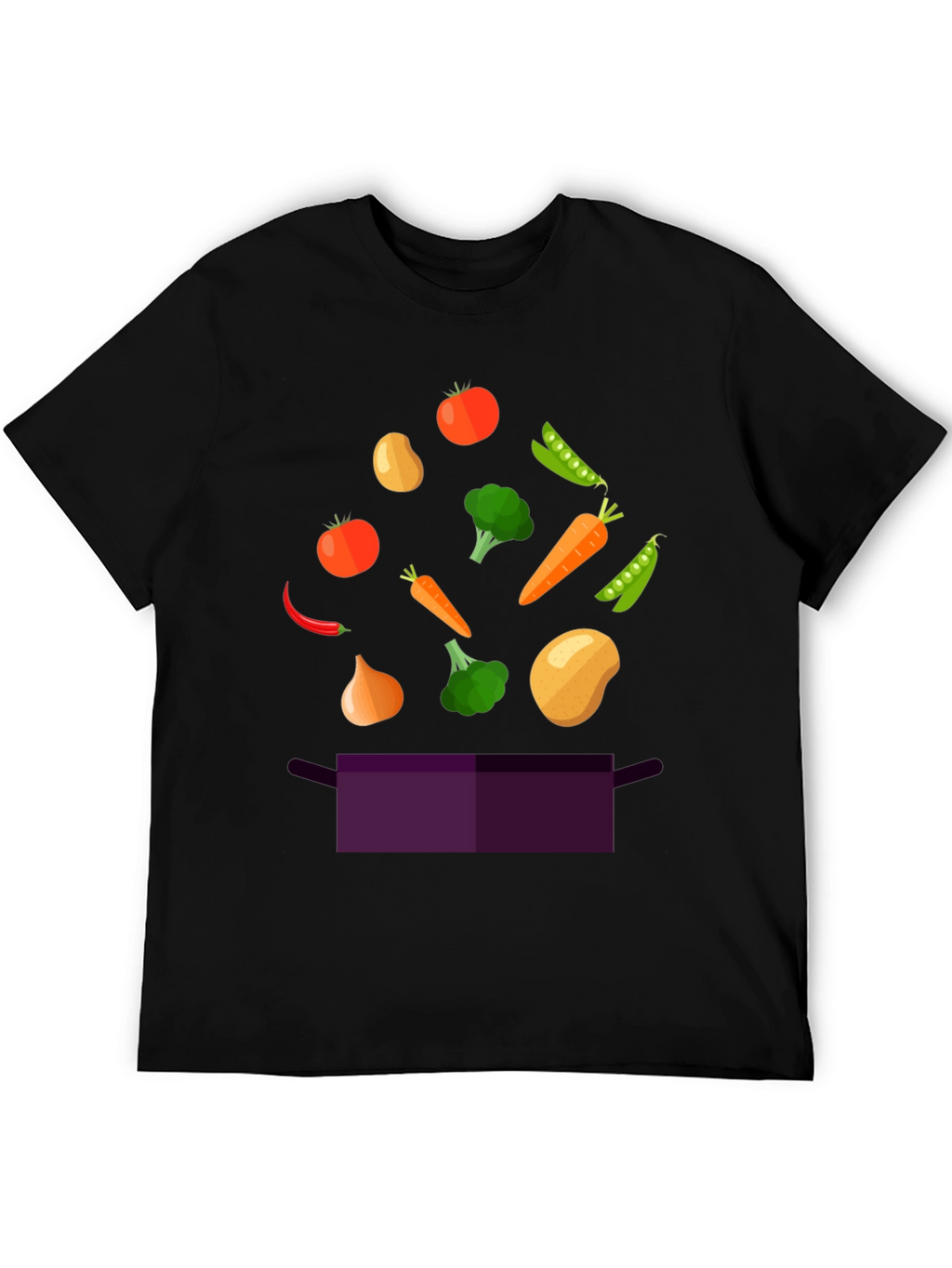 Chefs Garden T-Shirt - Black